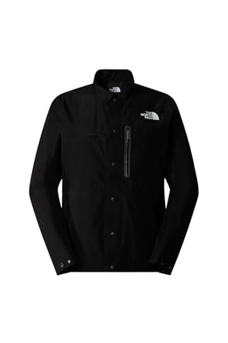 The North Face M Amos Tech Overshirt Unisex Outdoor Ceket NF0A879DJK31 Siyah