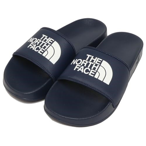 The North Face NF0A4T2R I85 Base CAMP SLIDE 3 Sandalet, Base Camp Slide 3, Lacivert, Erkek, Kadın, Sandalet ZİRVESİ Lacivert TNF BEYAZ