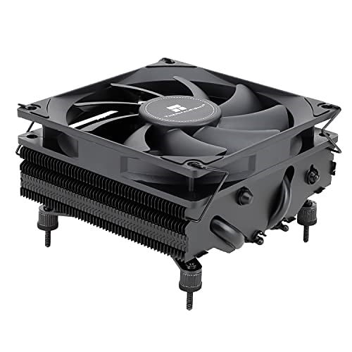 Thermalright AXP90 X47 Siyah Düşük Profilli CPU Soğutucu, 92 mm TL-9015B İnce PWM Fanlı, ITX CPU Soğutucu, AGHP Teknolojisi, 47 mm Yükseklik, AMD AM4 AM5/Intel 1150/1151/1155/1156/1200/1700 (AXP90 X47