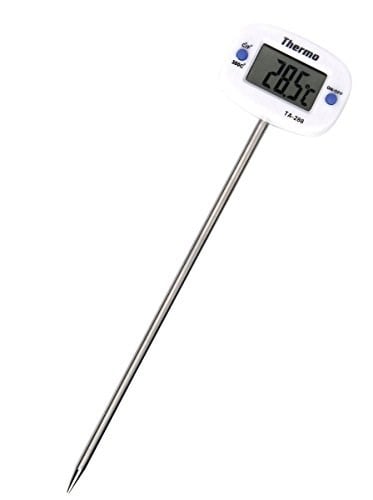Thermo-Tech Ta-288 Saplamalı Yemek Termometresi, Siyah