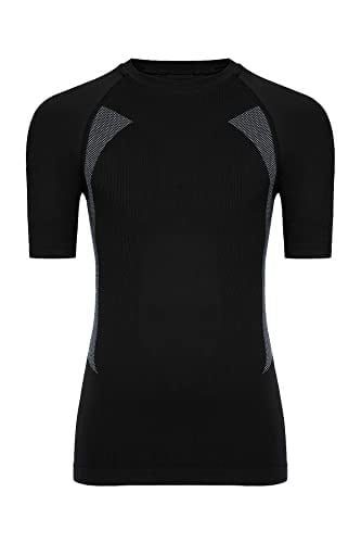 Thermoform Extreme PP Erkek Seamless Termal Tişört SİYAH