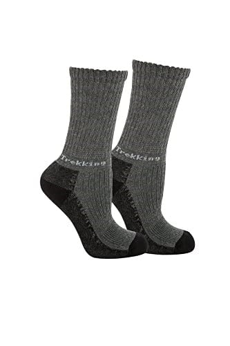 Thermoform Trekking Extra Dolgulu, Darbe Emici Kışlık Unisex Çocuk Çorap Antrasit