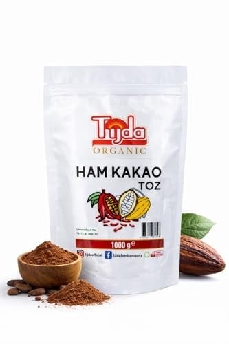 Tijda Ham Kakao Tozu Glütensiz - Vegan 1 Kg