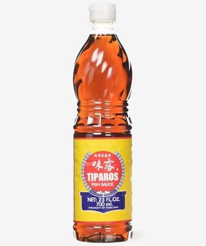 Tiparos Tayland Balık Sosu, Otantik Thai Fish Sauce, 700 ml, Umami Aroması, Marinasyon ve Pişirme İçin