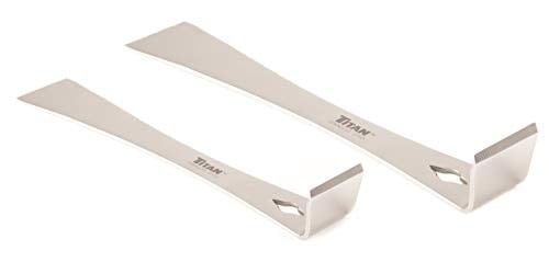 TITAN 17005 2 parçalı paslanmaz çelik keski demiri, 7 ve 9-1/4 x 9/16.