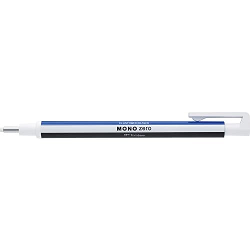 Tombow Mono Zero Kalem Silgi, Yuvarlak Uç, 2,3Mm, Çizgili - Seçenekler: Yassı Uç, Yuvarlak Uç