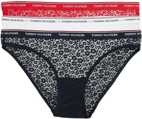 Tommy Hilfiger 3 PACK BIKINI LACE (EXT SIZES) Kadın İç Çamaşırı Kadın