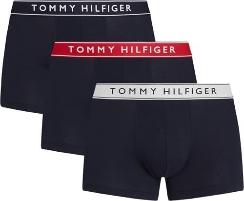 Tommy Hilfiger 3Lü Paket Trunk Erkek Boxer