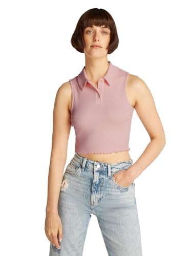 Tommy Hilfiger Adaptive TJW CRP GMD RIB SL POLO Polo Tişört Kadın