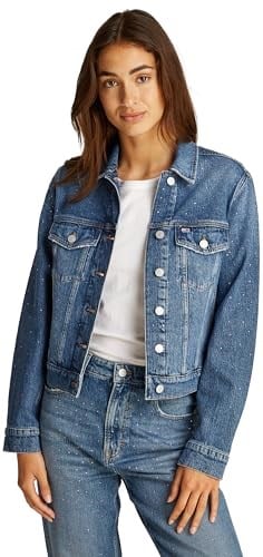 Tommy Hilfiger CLASSIC TRUCKER JACKET AI6136 Ceket Kadın