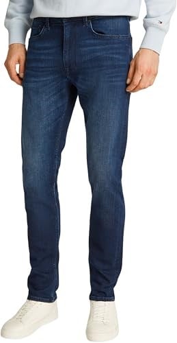 Tommy Hilfiger CORE BLEECKER DEEP BLUE Jeans Erkek
