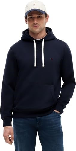 Tommy Hilfiger ESSENTIAL FLEECE HOODY Sweatshirt Erkek - Bedenler: 3XL, XS, S, M, L, XL, XXL