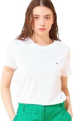 Tommy Hilfiger Heritage bisiklet yaka tişörtTişörtKadın