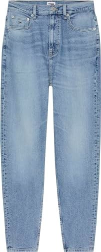 Tommy Hilfiger Mom Slim Uh Ah5117 Kot Pantolon Kadın