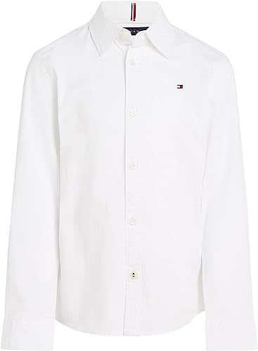 Tommy Hilfiger SOLID STRETCH POPLIN SHIRT L/S Gömlek Erkek çocuk