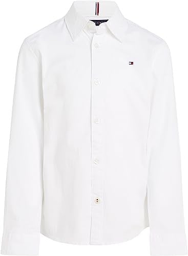 Tommy Hilfiger SOLID STRETCH POPLIN SHIRT L/S Gömlek Erkek çocuk