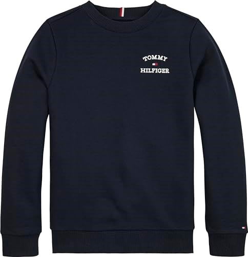 Tommy Hilfiger Th Logo Sweatshirt Sweatshirt Erkek çocuk