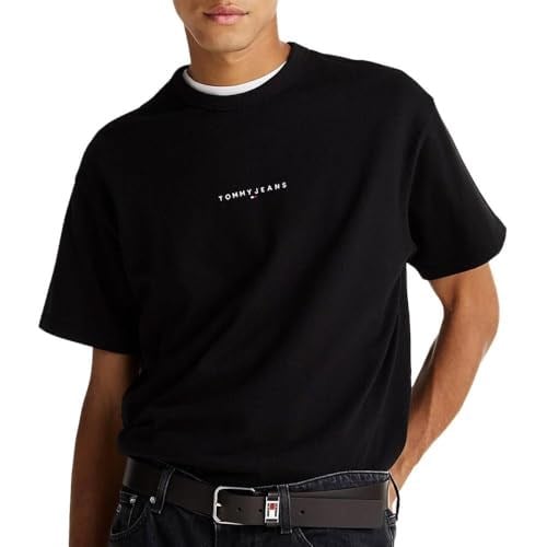 Tommy Hilfiger TJM RLX LINEAR LOGO TEE EXT Tişört Erkek