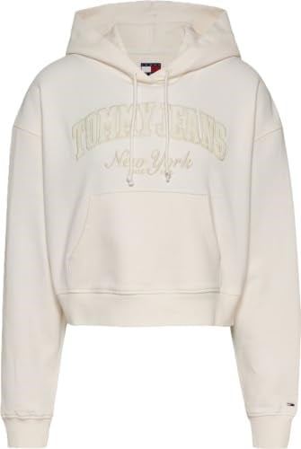 Tommy Hilfiger TJW BOXY CRP GMD VARSITY HOODIE Sweatshirt Kadın