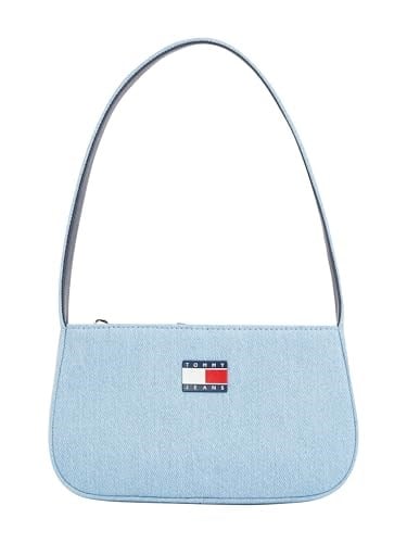 Tommy Hilfiger TJW ESS MUST SHOULDER BAG DENIM Kadın Çanta, Mavi, Tek Beden