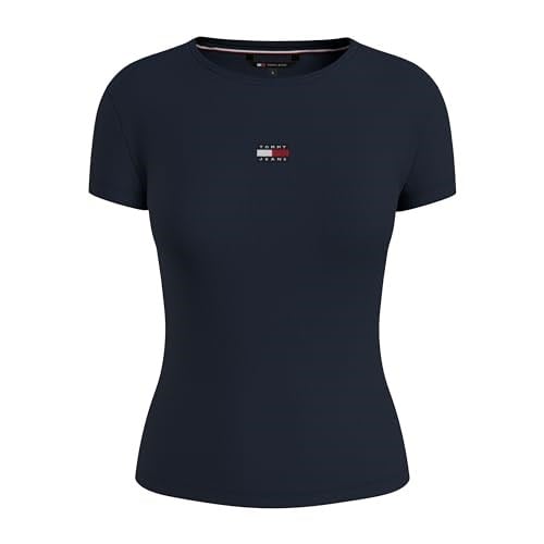Tommy Hilfiger TJW SLIM BADGE RIB TEE T-shirt Kadın