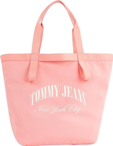 Tommy Jeans Hilfiger Tjw Hot Summer Tote Kadın Çanta, Pembe, Tek Beden