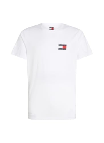 Tommy Jeans TJM SLIM ESSENTIAL FLAG TEE EXT Tişört Erkek