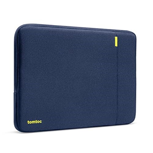 tomtoc 16 inç MacBook Pro M5 Pro/Max (2026) A3428 A3429, M4/M3/M2/M1 A3403 A3186 A2991 A2780 için 360° Koruyucu Dizüstü Bilgisayar Kılıfı, Aksesuar Cepli Suya Dayanıklı MacBook Kılıf Çanta Dell XPS 16