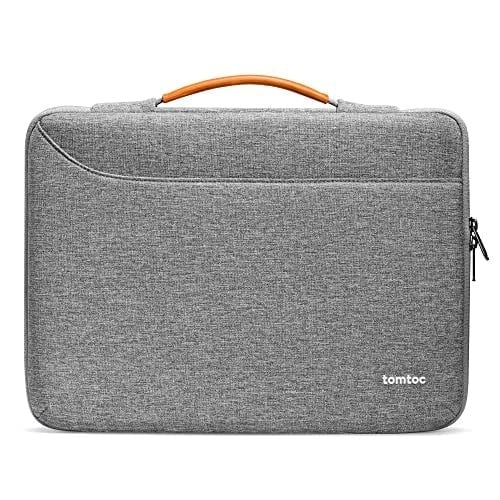tomtoc 360 Koruyucu Dizüstü Bilgisayar Kılıfı 14 inç MacBook Pro M5/M4/M3/M2/M1 Pro/Max A3112 A3401 A3185 2025-2021, 13 inç iPad Pro (M5/M4)/iPad Air (M3/M2) için Sihirli Klavye, Suya Dayanıklı Kılıf