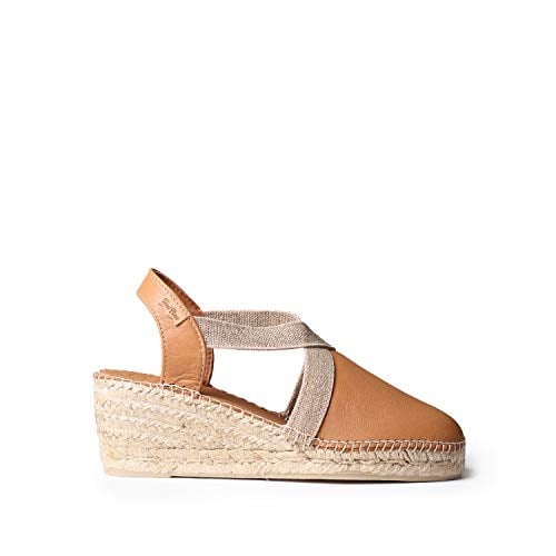 TONI PONS TOSSA - Toni Pons women's wedge espadrille made of leather.