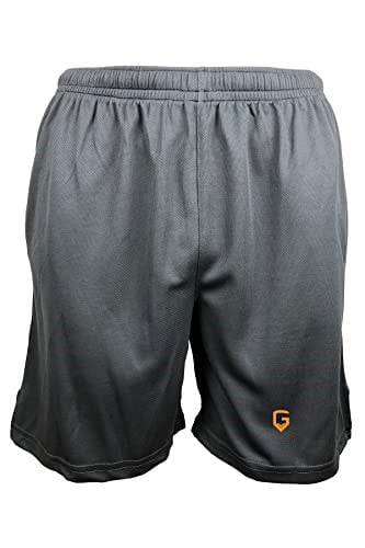 TOP GLORY (T1240) Fitness Şort Spor Şortu Gri-