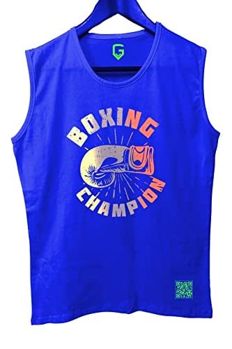 TOP GLORY (T557) BoxinChampX Tank Top Kolsuz Sporcu TShirt