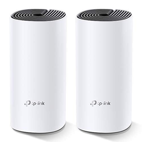 TP-Link Deco M4 2-pack, AC1200 Mbps, Dual-Band, Gigabit Portları, 100 Cihaza Kadar Bağlanılabilirlik, 260 m²'ye Kadar Kapsama, Mobil Uygulama ile Kolay Kurulum, Wi-Fi 5 Mesh Sistemi