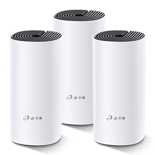 TP-Link Deco M4 3-pack , AC1200 Mbps, Dual-Band, Gigabit Portları, 100 Cihaza Kadar Bağlanılabilirlik, 370 m²'ye Kadar Kapsama, Mobil Uygulama ile Kolay Kurulum, Wi-Fi 5 Mesh Sistemi