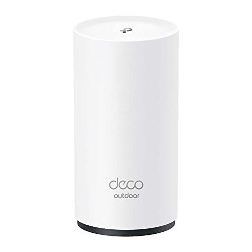 TP-Link Deco X50-Outdoor 1-Pack, AX3000 Mbps, IP65 Toza ve Suya Dayanıklılık, Dual-Band, Gigabit Bağlantı Noktaları, 230 m² 'ye Kada - Seçenekler: X50-Outdoor 1-Pack, X50-PoE 1-Pack, X50-PoE 2-Pack...
