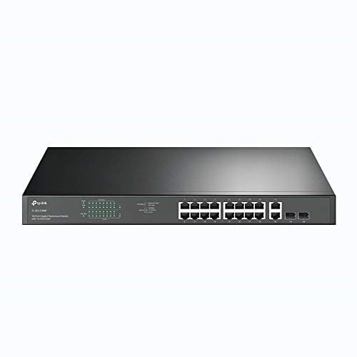 TP-Link TL-SG1218MP, 18-Port Gigabit Rackmount Switch with 16 PoE+