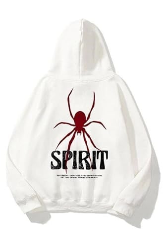 TrendSeninle Unisex Baskılı Oversize Sweatshirt Hoodie