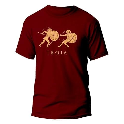 TROIA - HECTOR vs ACHILLES - Özel Tasarım Tişört-1 -