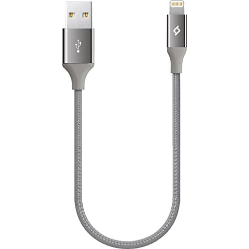 Ttec AlumiCable Mini 30cm Lightning Şarj Kablosu- Uzay Grisi (2DK28UG)