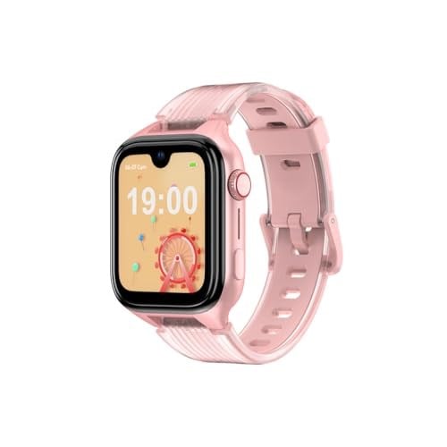 ttec Kidi Pro AMOLED Ekranlı GPS 4G Sim Kartlı Akıllı Çocuk Saati, 2KSW03 (Balerin Pembesi)