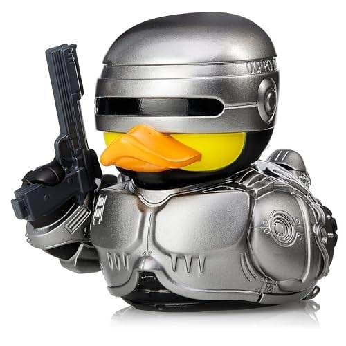 TUBBZ Kutulu Baskı: Robocop Cosplaying Kauçuk Ördek Vinil Figür