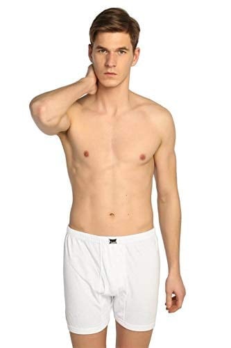 Tutku-6'lı Tutku Erkek Arjantin Paçalı Boxer-Beyaz-XL