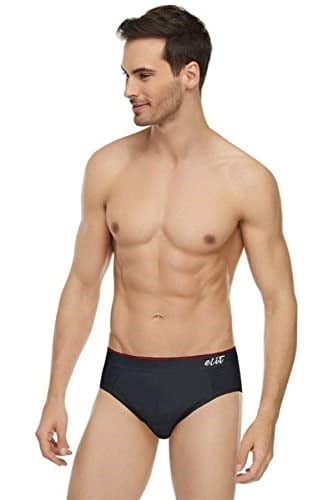 Tutku Elit Tutku Elit Siyah Renk 6 Adet Kemerli Slip Külot Siyah XL