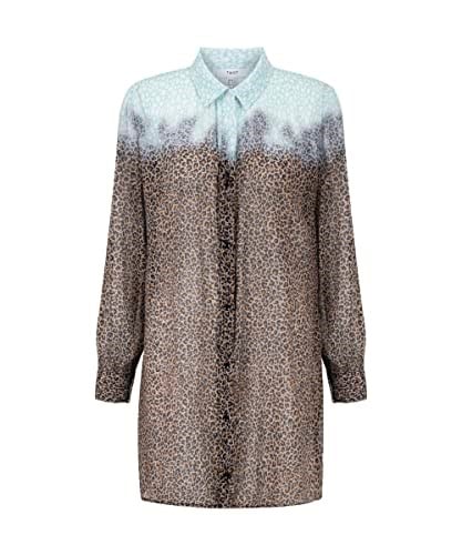 Twist DEGRADE RENK GEÇİŞLİ ANIMAL PRINT ELBİSE