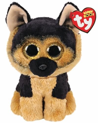 Ty UK Ltd 36309 Ruh Alman Çoban - Beanie Boos Peluş Oyuncak, Çok Renkli, 15cm