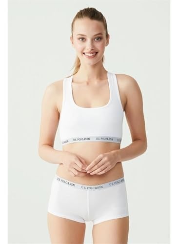 U.S. POLO ASSN Kadın Sporcu Büstiyer Şort Set