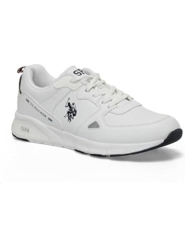U.S.POLO ASSN VANCE 4PR BEYAZ COMFORT CASUAL ANATOMİK SPOR AYAKKABISI - Bedenler: 40 EU, 41 EU, 42 EU, 43 EU, 44 EU, 45 EU