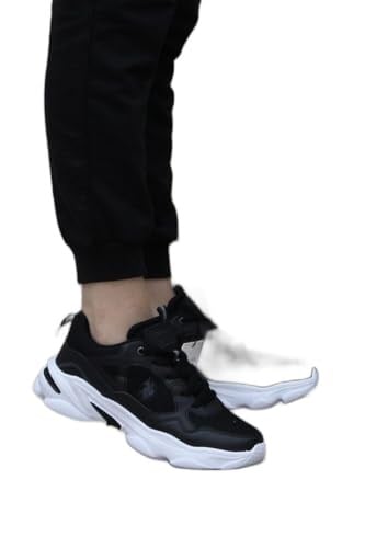 U.S. Polo Assn. 4M BOB 4FX Kadın Siyah Spor Ayakkabı 101503743