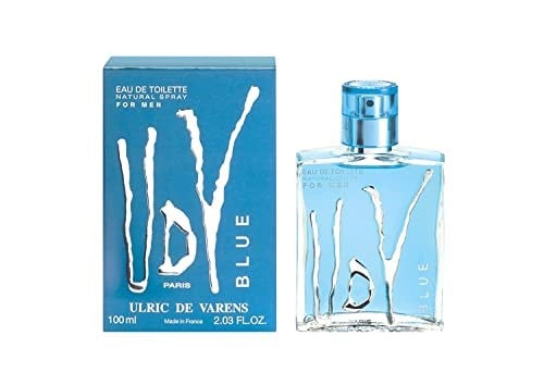 UDV Blue - EDT 100ML Erkek Parfüm | Uzun ömürlü koku | Taze Eğrelti Otu Kokusu | Günlük kullanım | Erkekler için harika bir hediye