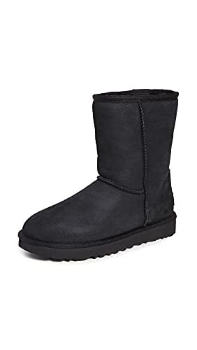 UGG W CLASSIC SHORT II Klasik Bot Kadın BLACK (SIYAH) 39